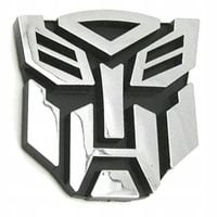 Emblemat Godło Logo Autoboty Transformers Znaczek Samochód Wóz Nalepka 3D
