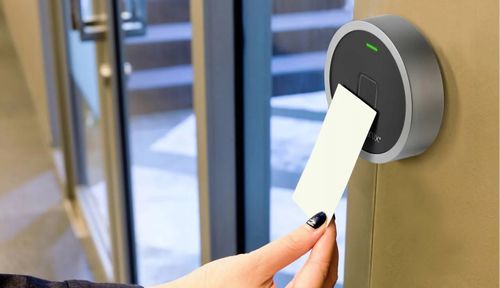 System dostępu na ODCISK palca METALOWY zamek RFID nawierzchniowy Sygonix na Arena.pl