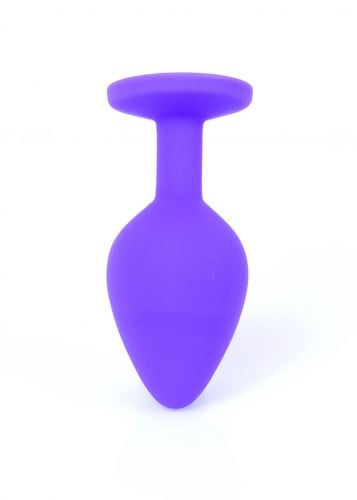 plug jewellery purple silicon plug medium  red diamond na Arena.pl