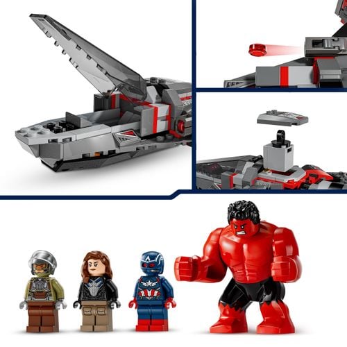 LEGO Super Heroes Kapitan Ameryka kontra Czerwony Hulk - bitwa 76292 na Arena.pl