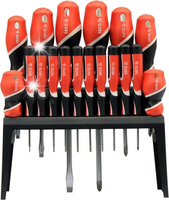 YATO ZESTAW ŚRUBOKRĘTÓW WKRĘTAKÓW Z MAGNESEM PH PŁASKI TORX 18el.