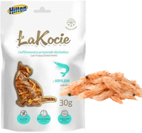 HILTON ŁaKocie liofilizowany KRYL przysmak kota z krylem Omega 3 30g