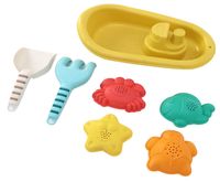 zabawki do piaskownicy Statek Max - zółty