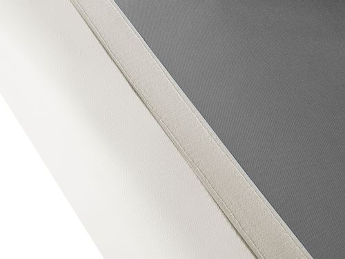 Fotel skórzany biały HELSINKI na Arena.pl