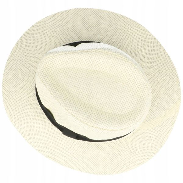 Kapelusz męski słomkowy letni zdjęcie 1