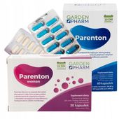ZESTAW PARENTON GardenPharm suplement DLA MĘŻCZYZN KOBIET Poprawa płodności