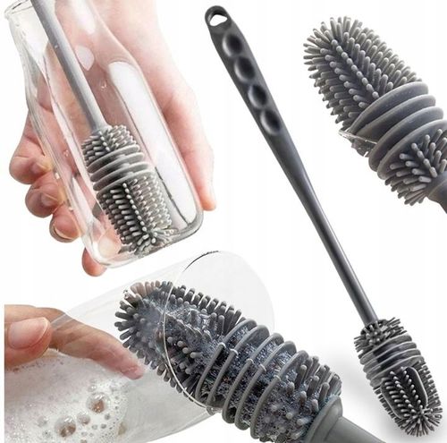 BUTELKA FILTRUJĄCA DAFI SOLID 0,7l CZARNA BARWIONA FITMANIA + SZCZOTKA na Arena.pl