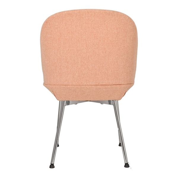 Krzesło Cloe różowe/ chrom zdjęcie 7