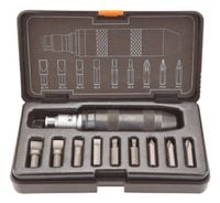 wkrętak udarowy zestaw 11szt - t n04-250