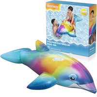 Dmuchany Delfin Do Pływania 168X66Cm Dolphin Daydream Bestway 41541