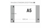 OKŁADKA NA ZESZYT A5-212 (IKS ZESZYT A5) (50) 9438