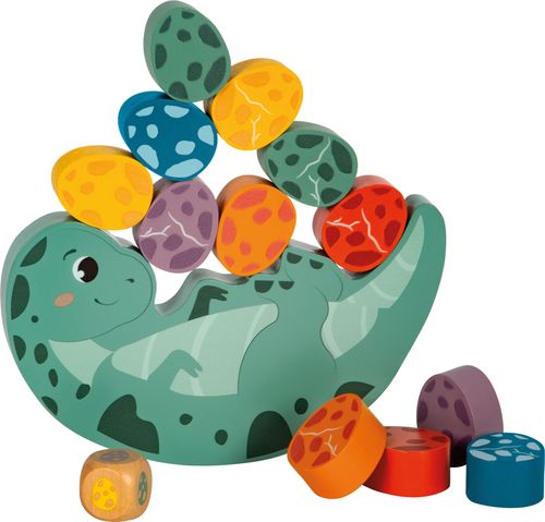 Gra zręcznościowa dla dzieci Balansujący Dinuś z kostką na Arena.pl