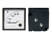 Miernik analogowy voltomierz kwadrat DUŻY 500V