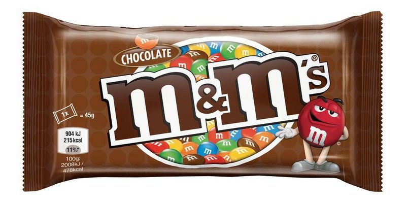 M&M`s Chocolate 45g zdjęcie 1