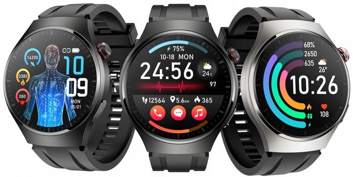 Zegarek Smartwatch AMOLED POMIAR CURKU EKG Glukoza BMI ROZMOWY CIŚNIENIE zdjęcie 10