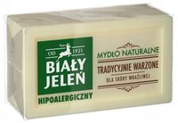 BIAŁY JELEŃ HIPOALERGICZNY MYDŁO W KOSTCE NATURALNE SKÓRA WRAŻLIWA 100 G