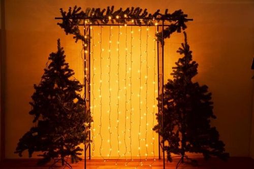 DiLED świetlna kurtyna - 200 LED, ciepła biel na Arena.pl