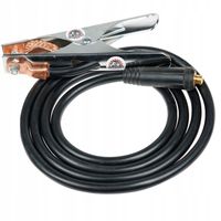 Przewód masowy duży wtyk 35mm 2m OS25 mm do 200A do migomatu, mma i tig-a