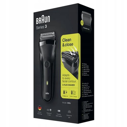 Golarka męska Braun Series 3 300 BLK/BLK na Arena.pl
