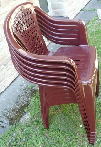 ZESTAW BORDOWY MEBLE OGRODOWE MEBLI OGRODOWYCH 6+1 KRZESŁA STÓŁ PARASOL na Arena.pl