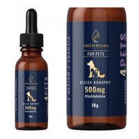 Olejek Konopny CBD 5% | Dla Psa 500mg 11ml | Weterynaryjny | Bez THC