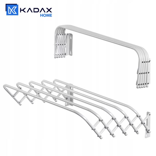 KADAX Suszarka Na Pranie Ścienna Harmonijkowa 60cm zdjęcie 5