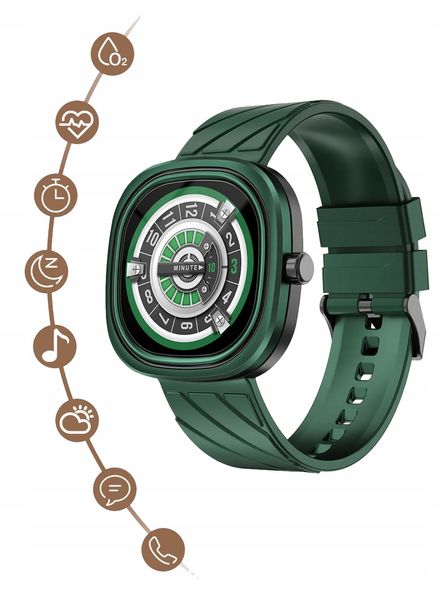Smartwatch niktrade 206384501 czarny zdjęcie 5