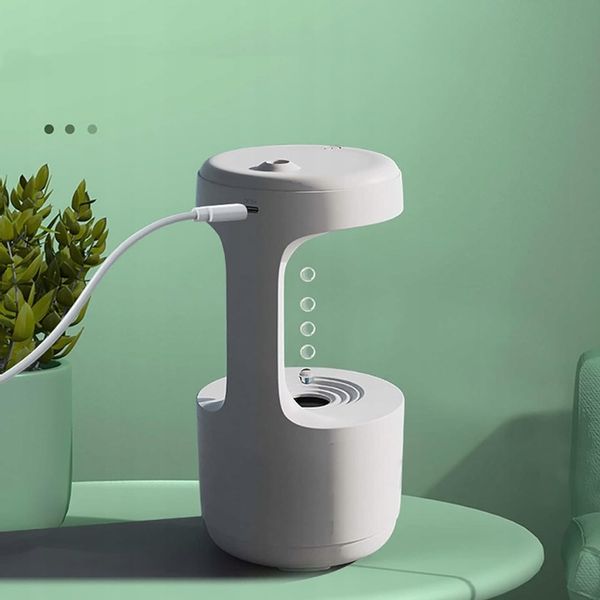 Nawilżacz ANTYGRAWITACYJNY kropla wody AROMATERAPIA dyfuzor mgła zdjęcie 8