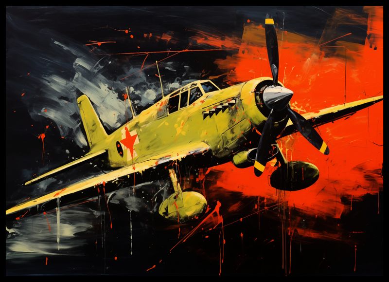 Plakat 70x50cm Barwny Przelot zdjęcie 2