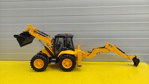 Duży model Koparko - Ładowarka JCB 5CX eco - Ruchome Części - Bruder 02454 na Arena.pl
