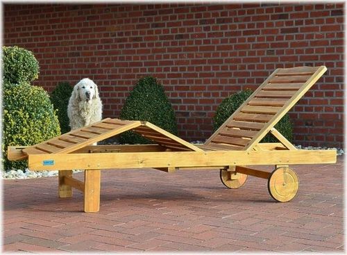 Leżak Leżanka Ogrodowy Drewniany HECHT Resort A Tropikalne Drewno Akacjowe na Arena.pl