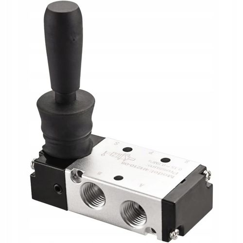 ZAWÓR PNEUMATYCZNY RĘCZNY MECHANICZNY BISTABILNY SIŁOWNIKA 4H210-08 5/2 1/4 na Arena.pl