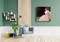 Sonja Knips, Gustav Klimt - obraz na płótnie 50x