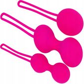 TRENING KEGLA ORGAZMOWE KULKI GEJSZY 5 WIBRUJĄCYCH KULECZEK MEGA ROZKOSZ