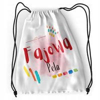 Plecak Dla Poli Sportowy Szkolny Worek Torba Z Nadrukiem Ze Zdjęciem