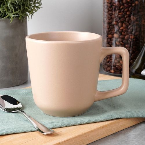 Kubek ceramiczny beżowy SOHO 400 ml na Arena.pl