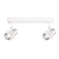 Lampa Sufitowa Cino 2xGU10 Biały + Chrom