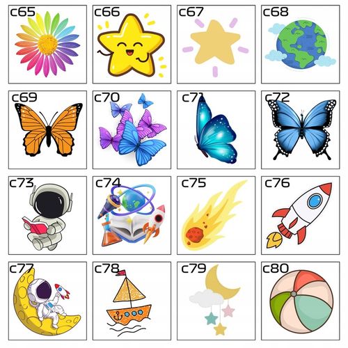 Naklejki Imienne Na Ubrania TERMO NAPRASOWANKI Imienniki METKI Zestaw 60szt na Arena.pl