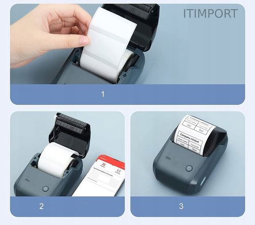 NIIMBOT B1 Drukarka Termiczna NAKLEJKI Bluetooth na Arena.pl