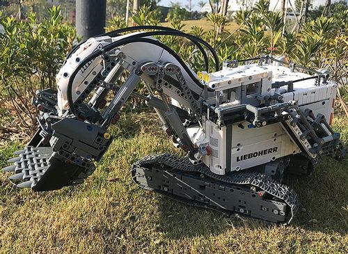 KLOCKI KOPARKA TECHNIC LIEBOHERR APLIKACJA 13130 MOULD KING EXCAVATOR na Arena.pl