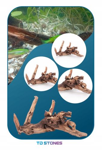 NATURALNY KORZEŃ DO AKWARIUM DESERT ROZMIAR M 20CM na Arena.pl