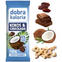 DOBRA KALORIA - BATON - KOKOS & CZEKOLADA 33g NR14