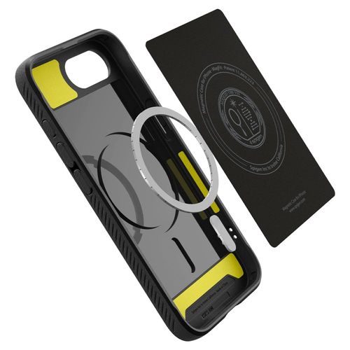 etui case na iphone 16e rugged armor magsafe - czarne na Arena.pl
