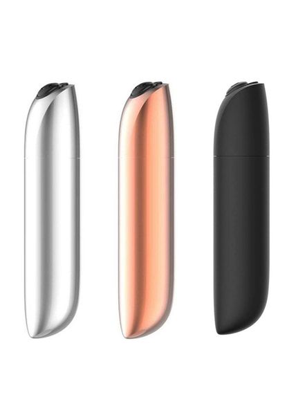 Stymulator-Rechargeable Powerful Bullet Vibrator USB 20 Functions - Silver zdjęcie 4