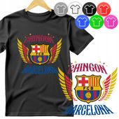 KOSZULKA DZIECIĘCA T-SHIRT - BARCELONA SPORT PIŁKA - XXXS 86-92