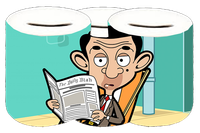 Skarbonka Ceramiczna Jaś Fasola - Mr.Bean