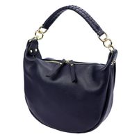 Pojemna Skórzana damska torebka na ramię Luka