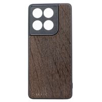 Drewniane Etui Bewood do Motorola Edge 60 / 60 Fusion 5G DĄB WĘDZONY