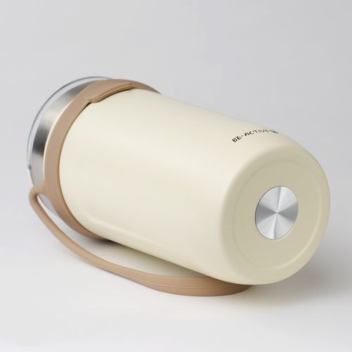 Kubek Termiczny Termos Duży 550Ml Na Herbatę Kawę Napój Podróżny Biały na Arena.pl