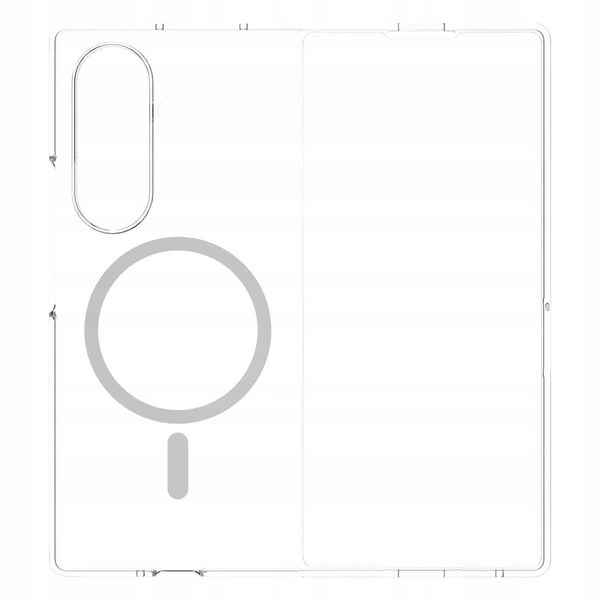 Spacecase Crystal Magcase Galaxy Z Fold 7 zdjęcie 6
